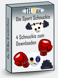 Karton mit Grafiken zu den aktuellen Sport Schnuckis von thmax.de